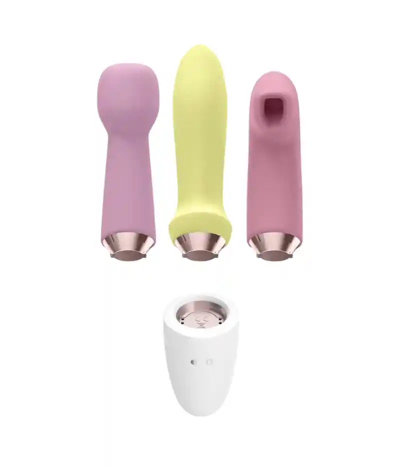 Set 4 En 1 Vibradores Y Succionador Satisfyer Marvelous Four