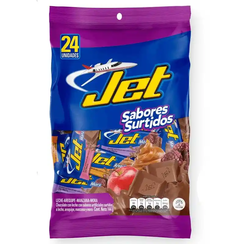 Chocolatina Jet Mini Surtido