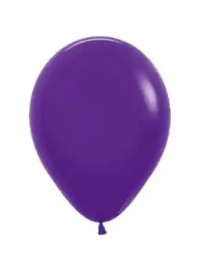 Globo Bombas R-5 Fashion Violeta Morado X 12 Sempertex