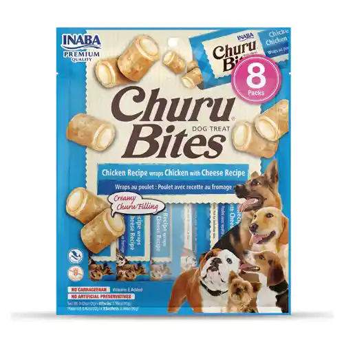 Churu Bites Perro Pollo Y Queso X96gr