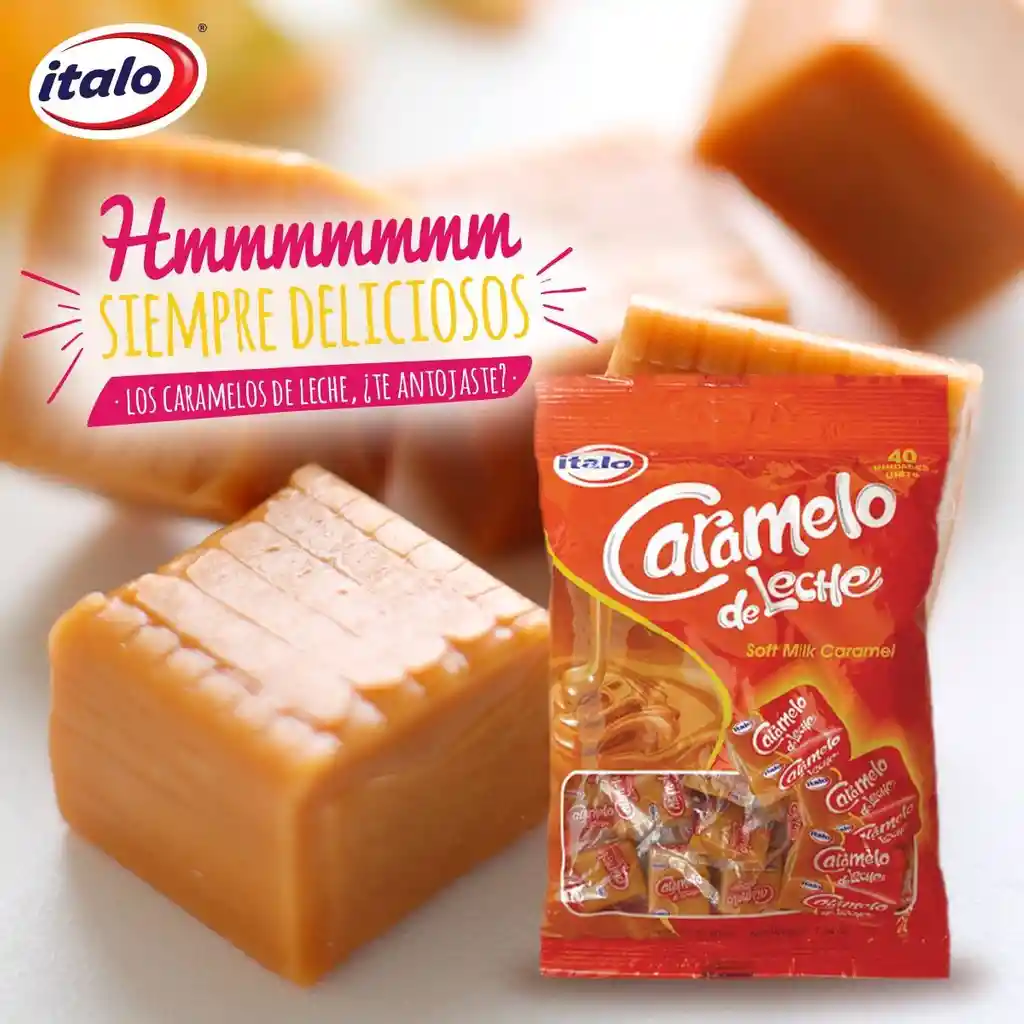 Caramelo Italo Leche X100 Unidades