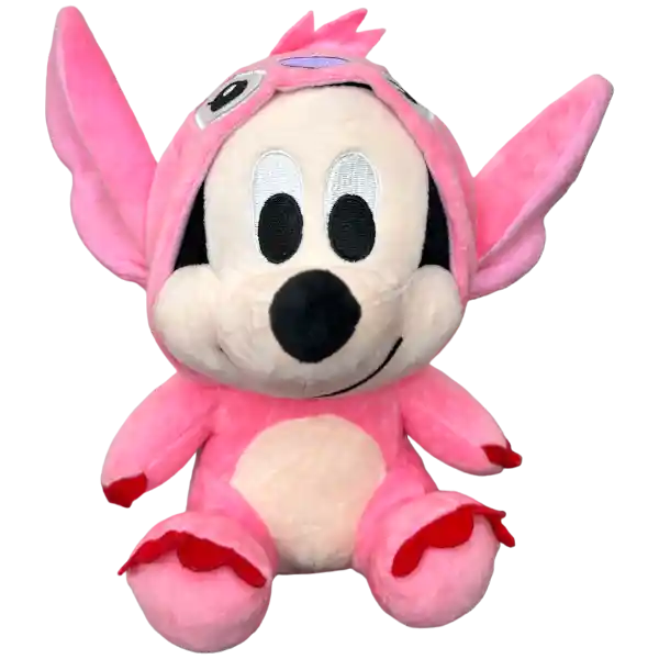 Peluche Minnie Mouse Disfrazada Angel Novia Stitch 25cm