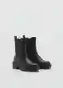 Botines Calista Negro Talla 40 Niñas Mango