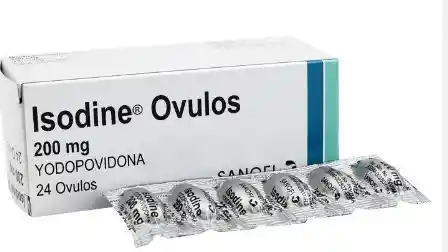 Isodine Ovulos 200mg Sobre X 6 Ovulos Sanfer