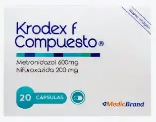 Krodex F Compuesto X Sobre 10 Capsulas