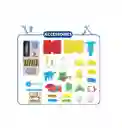 Kit De Plastilina De Construcción 37 Accesorios