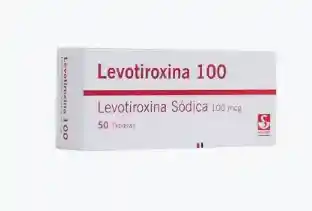 Levotiroxina 100 Mcg Caja X 50 Tabletas