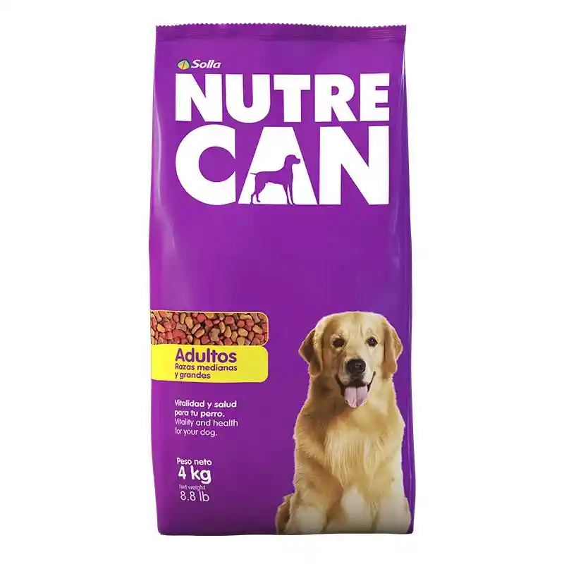 Nutrecan Adulto Raza Mediana Grande 2 Kg