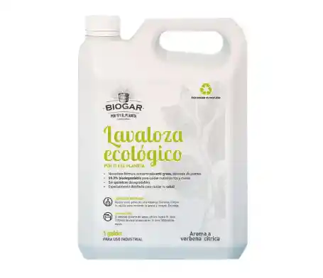 Lavaloza Ecológico Biogar Verbena Cítrica X1 Galón