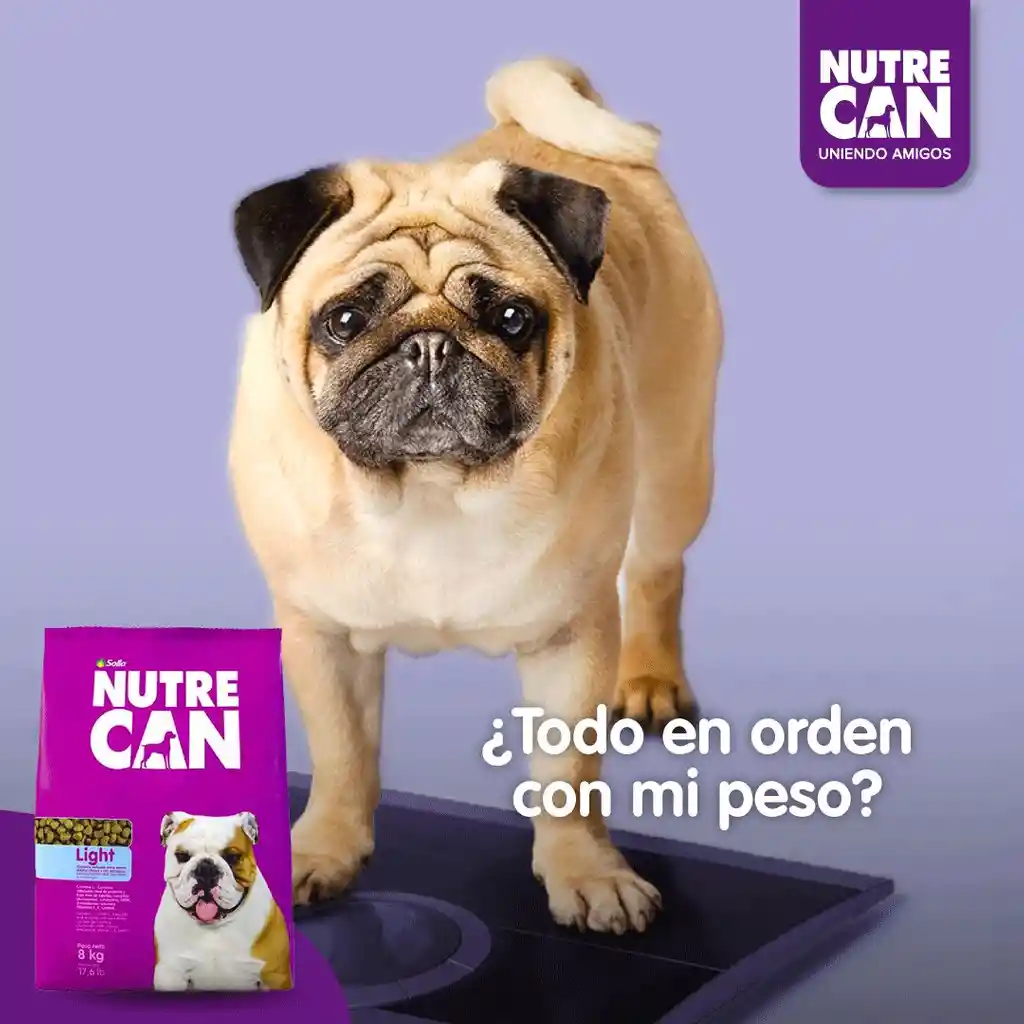 Nutrecan Para Perro Light 2 Kg