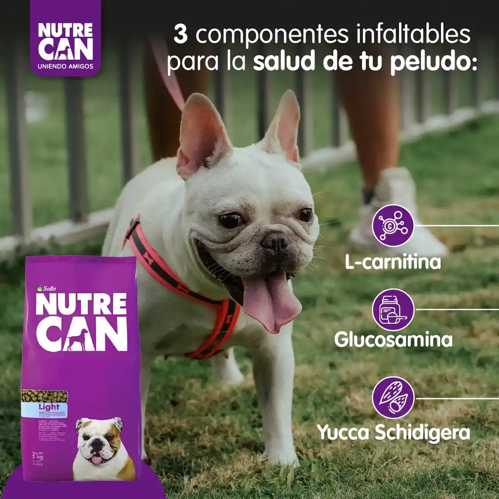 Nutrecan Para Perro Light 2 Kg