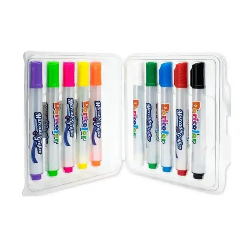 Marcador Grafico Doricolor X 10
