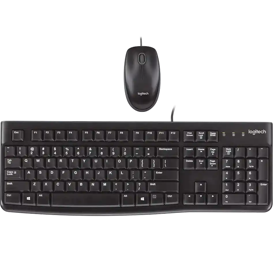 Combo Teclado Y Mouse Usb Logitech Mk120