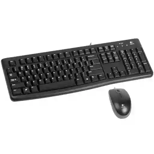 Combo Teclado Y Mouse Usb Logitech Mk120