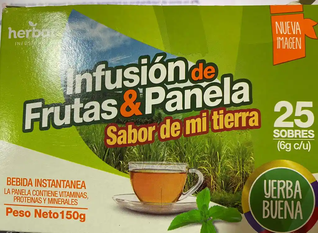 Infusion Frutas Y Panela