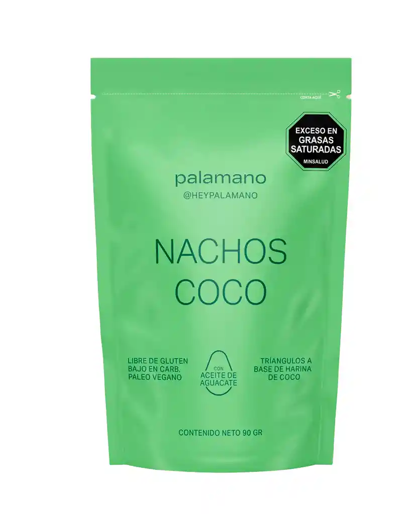 Palamano Nachos De Coco90 Gr