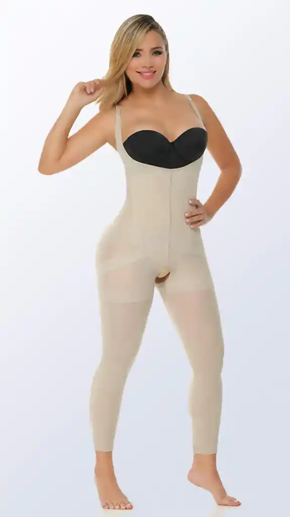 Ref. 6043 - Faja Termoreductora Enteriza Control Total Talla: Sm Color: Beige