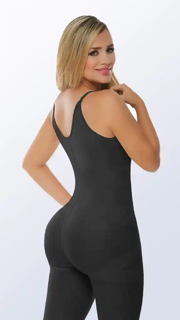 Ref. 6043 - Faja Termoreductora Enteriza Control Total Talla: Sm Color: Negro