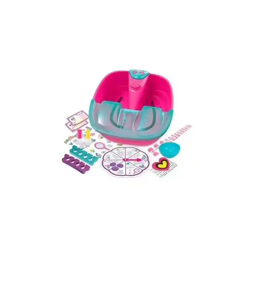 Spa Para Pies Juguete Niñas Burbujas Y Accesorios
