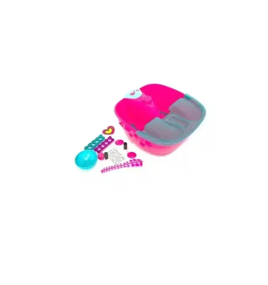 Spa Para Pies Juguete Niñas Burbujas Y Accesorios