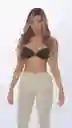 Ref. 6045 - Panty Faja Largo Invisible Termoreductor Talla: 2xl Color: Beige