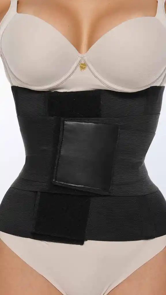 Ref. Eb4050 Cinturilla De Avispa Triple Velcro Ajuste Total Talla: Lxl Color: Negro