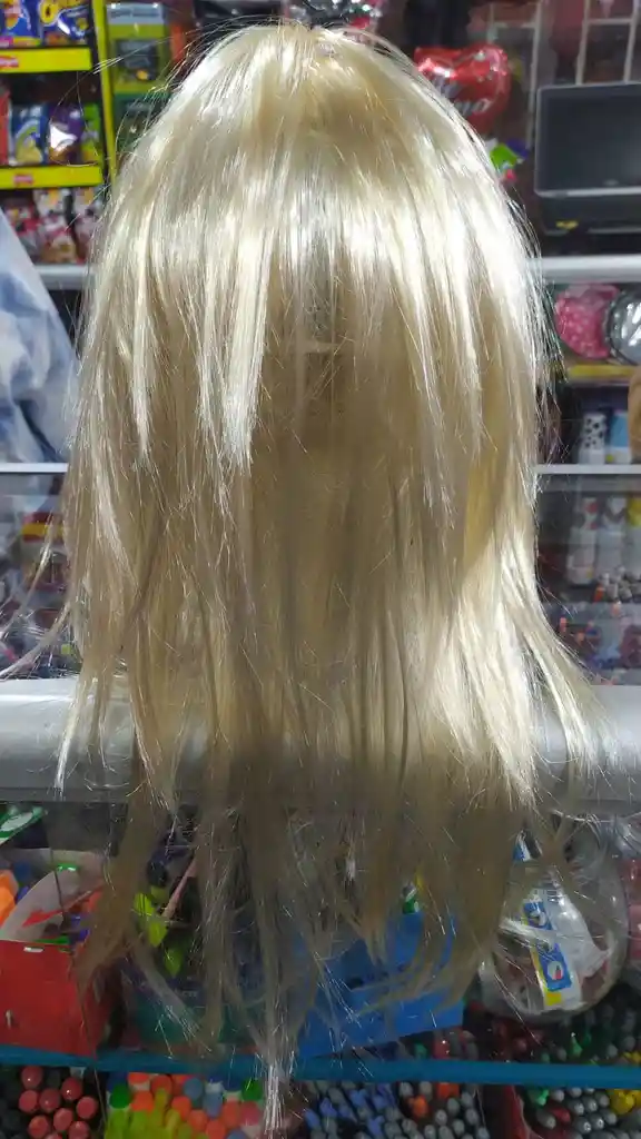 Peluca Rubia Larga