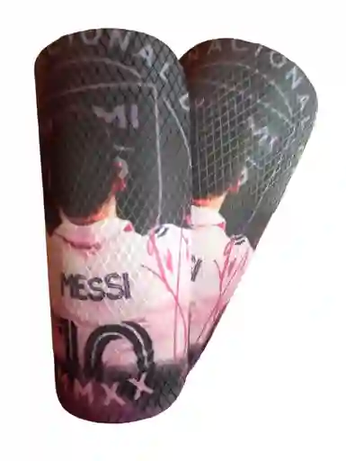 Canilleras De Fútbol Inter Miami Niño / Adulto Talla: S - Messi - Rosado