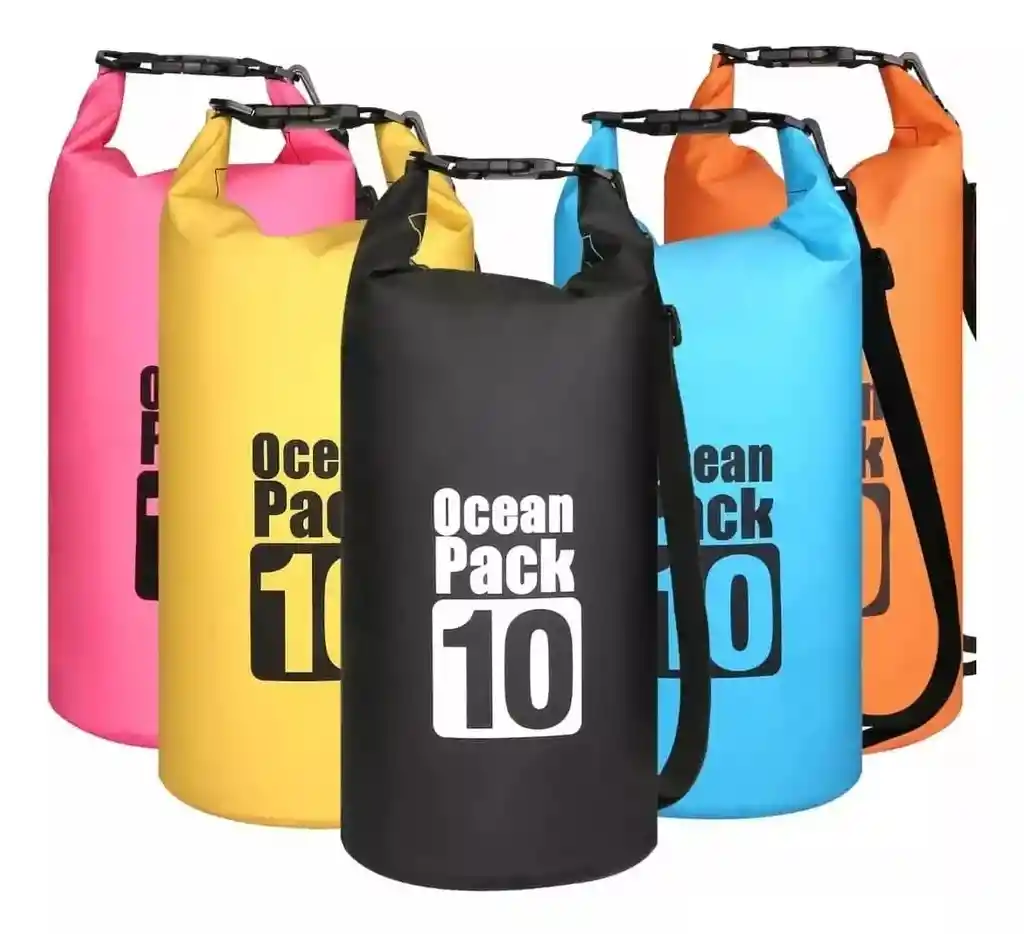 Bolsa Seca Tula Impermeable Maleta Resistente Agua 10 Litros