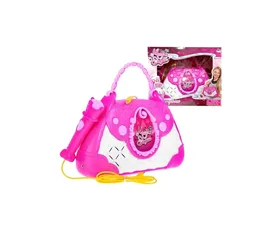 Bolso Microfono Juguete Karaoke Infantil Niñas Mp3