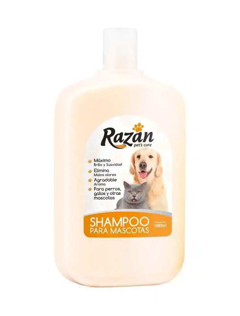 Shampoo Para Mascotas Perros Y Gatos Razan 300 Ml Shampoo Perros Y Gatos 300 Ml