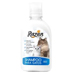 Shampoo Para Gatos Razan 300 Ml Shampoo Para Mascotas