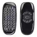 Control Smart Tv Air Mouse Teclado Luces Rgb Recargable Usb