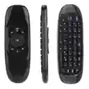 Control Smart Tv Air Mouse Teclado Luces Rgb Recargable Usb