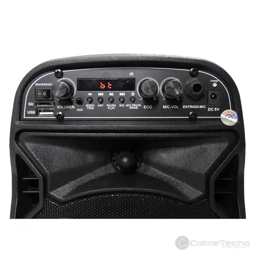 Cabina De Sonido Recargable Parlante Pro Sonivox Vs-ss1862 6.5"