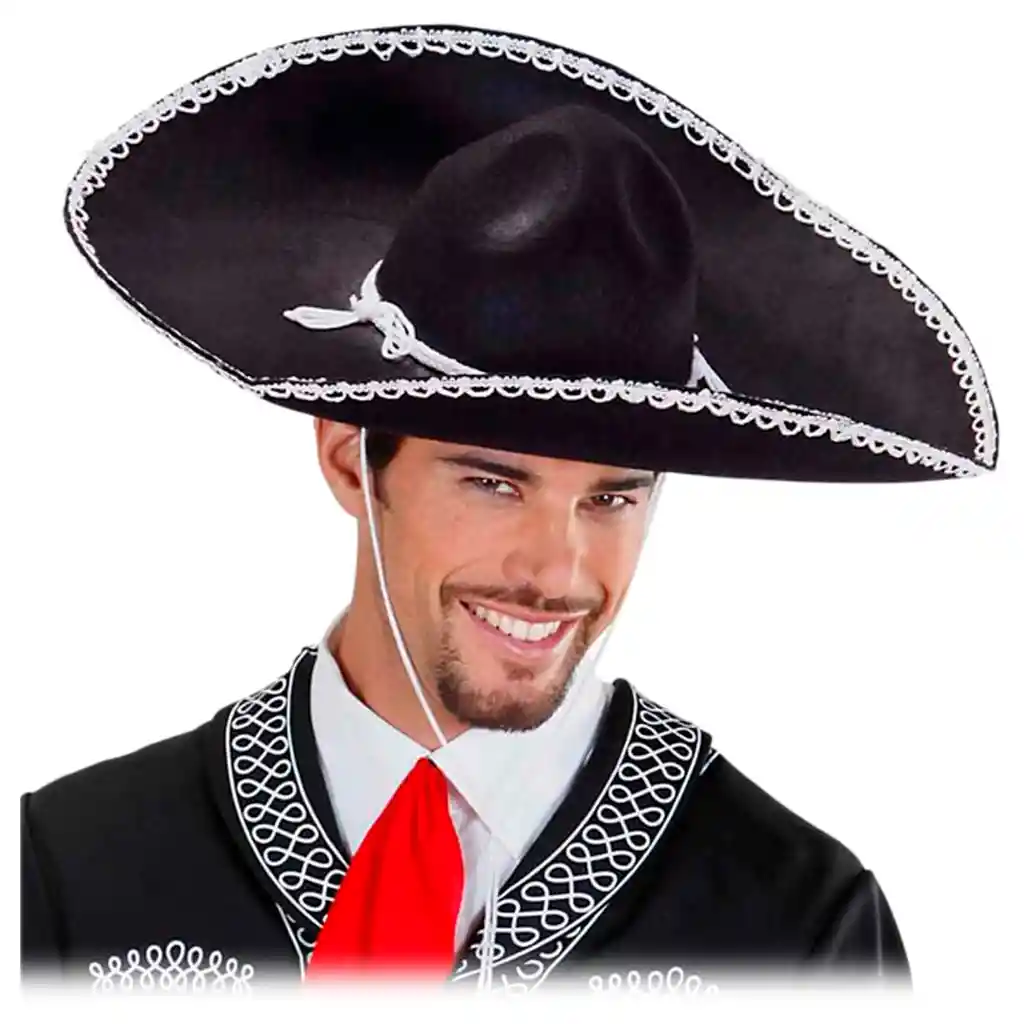 Sombrero De Mariachi Para Halloween Talla Única Adulto