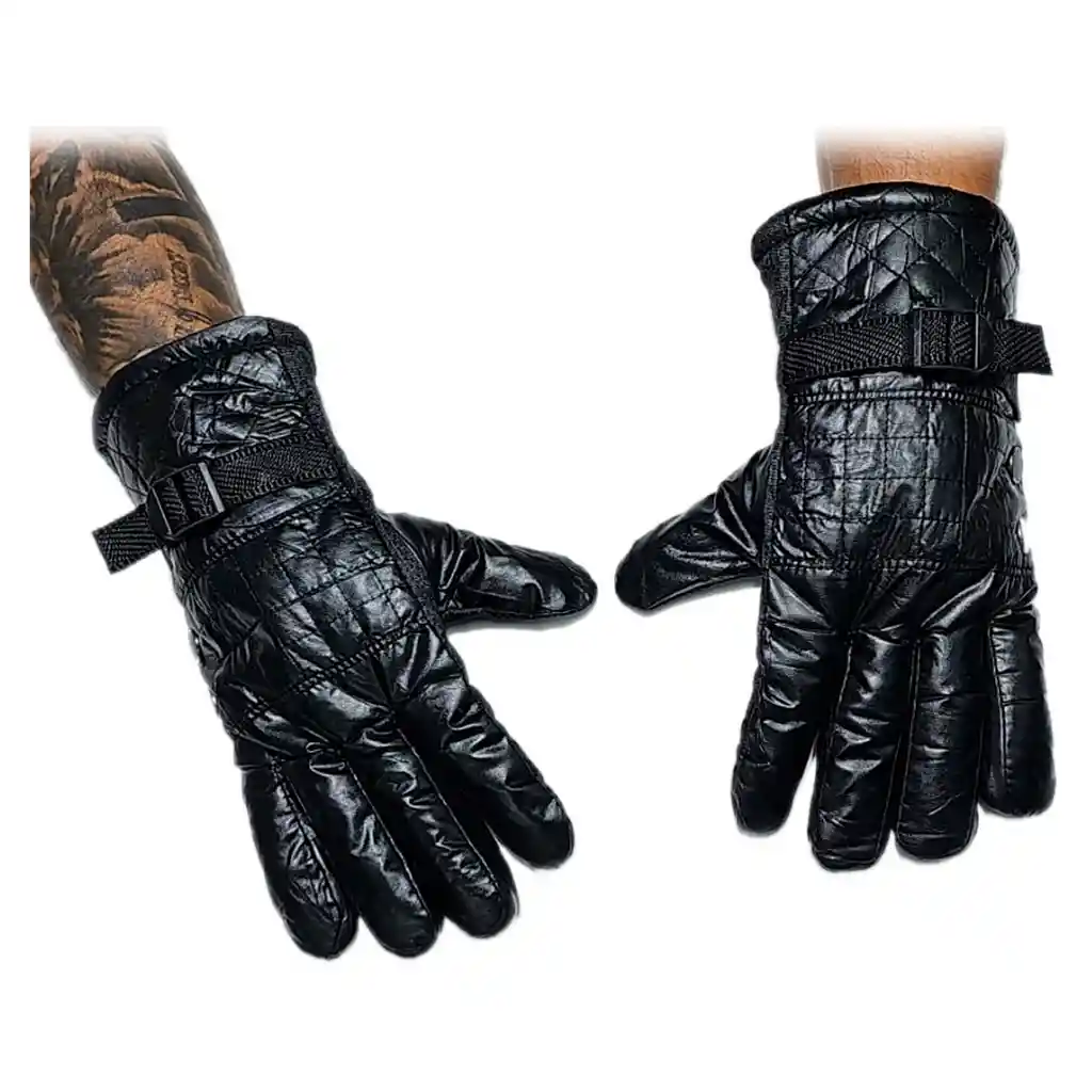 Guantes Cuero Sintetico Térmicos Impermeable Antideslizante