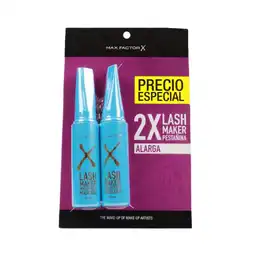Max Factor Lash Maker X Pestañina Negra a Prueba de Agua