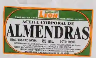 Aceite Almendras 1 Onza 12 Uds Leon