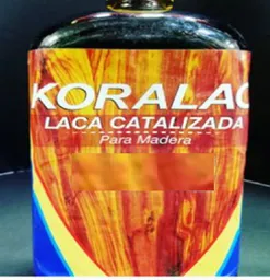 Laca Catalizada Madera Caramelo Galon