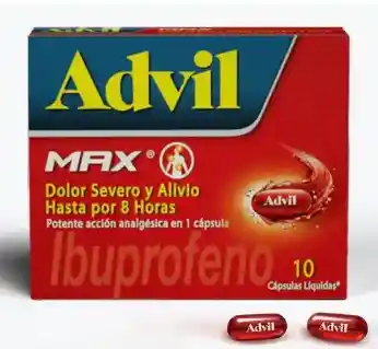 Advil Max Ibuprofeno En Capsula