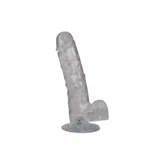 Dildo Realista Raw Nebula Transparente 19 Cm Camtoyz