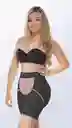 Ref. 6046 - Panty Faja Invisible Termoreductor Talla: 2x Color: Negro
