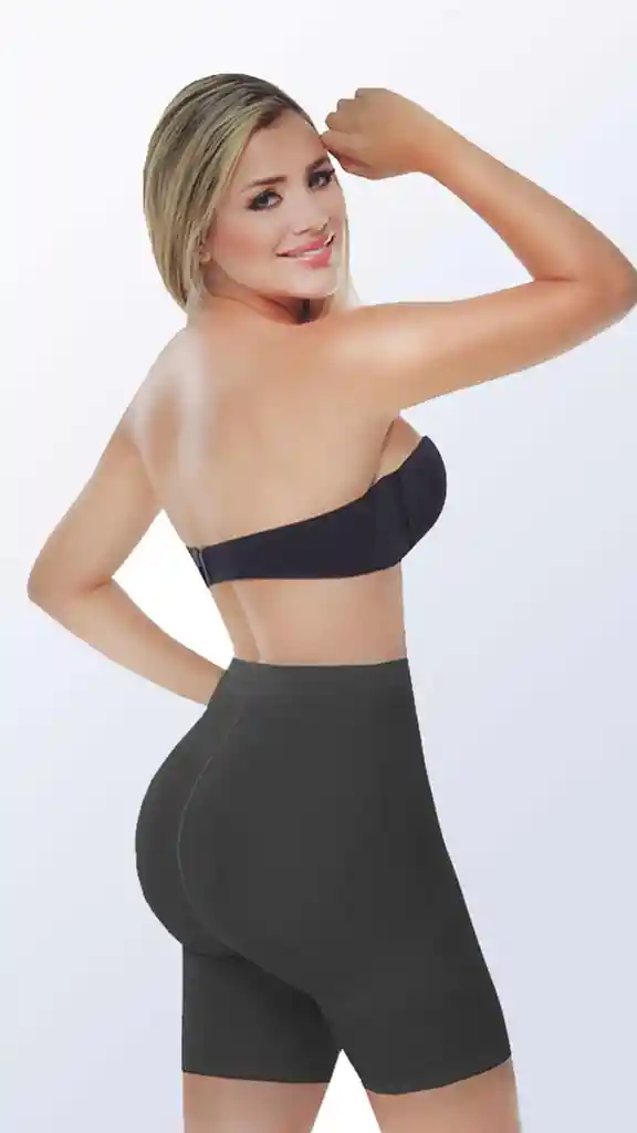 Ref. 6046 - Panty Faja Invisible Termoreductor Talla: 2x Color: Negro