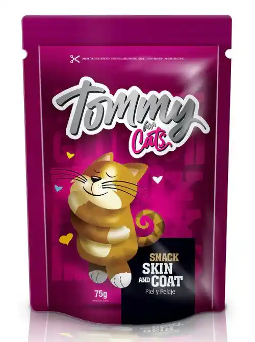 Snack Tommy For Cat Skin/ Coat 75gr