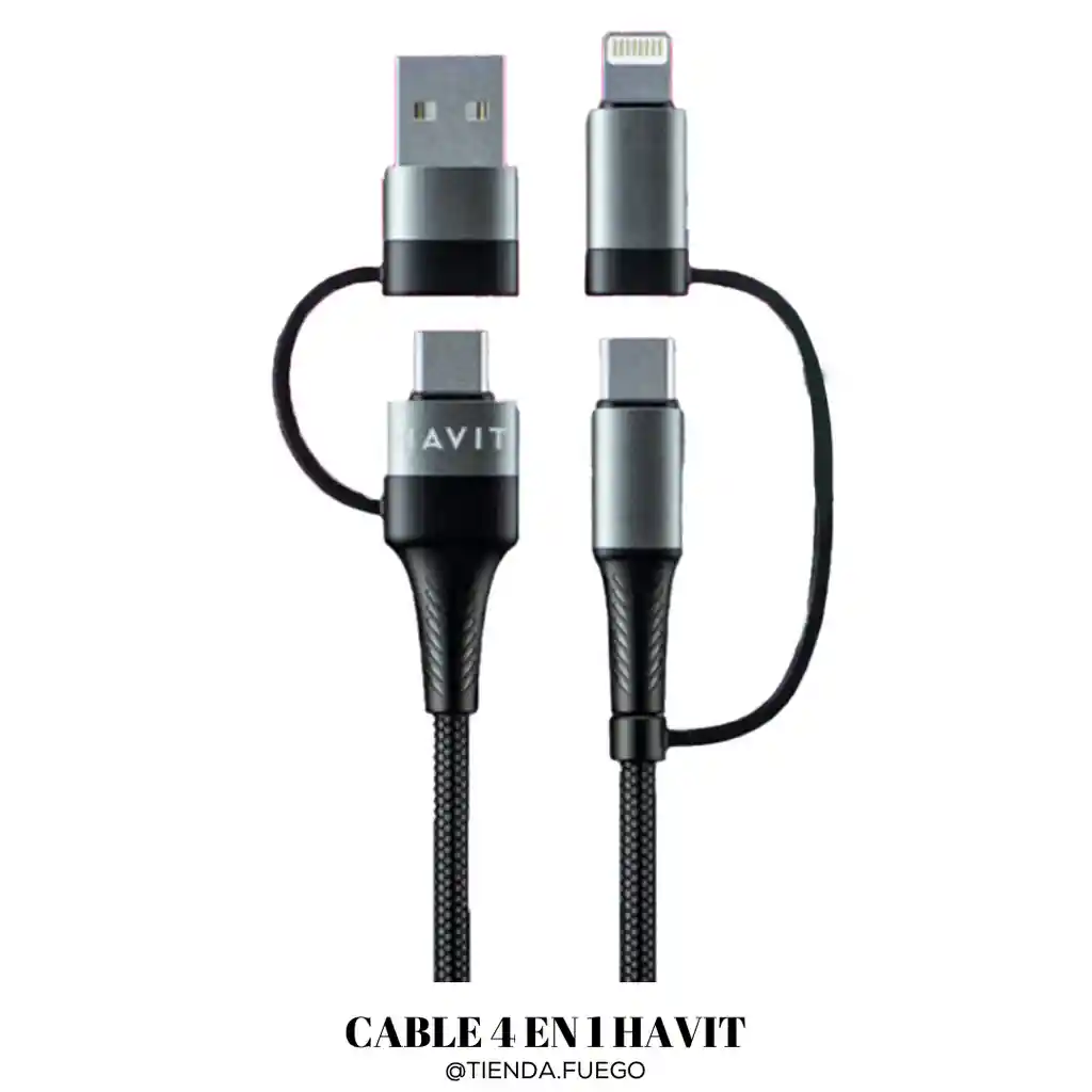 Cable 4 En 1 Havit