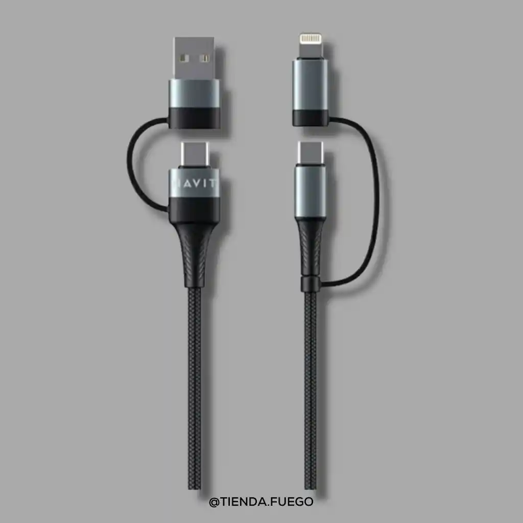 Cable 4 En 1 Havit