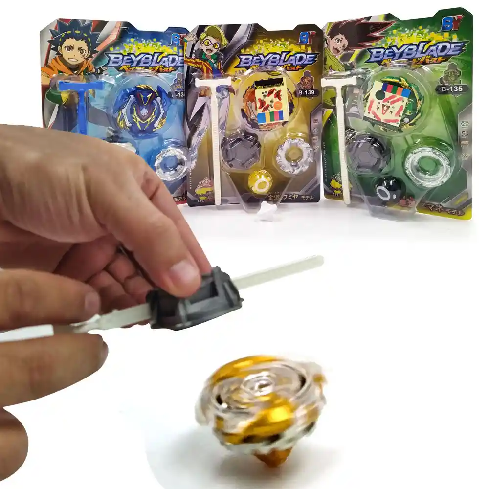 Juguetes Beybladelanzador Tornado Juguetería Trompo