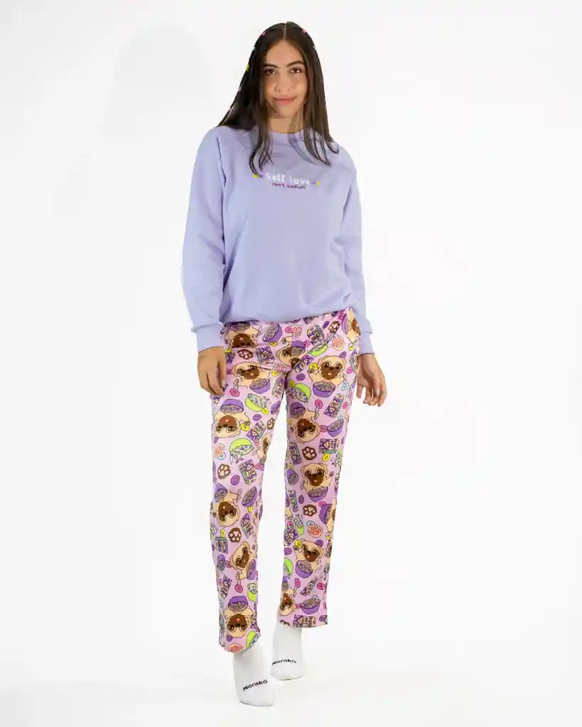 Pijama Buzo Self Love – Mujer (l)