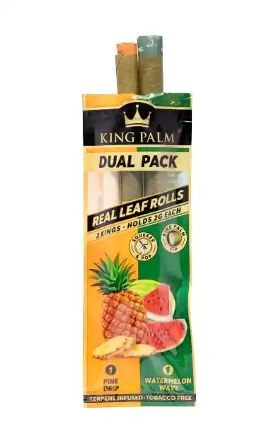 King Palm Dual Pack Pinneaple/watermelon